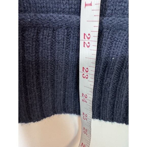 Sweaty Betty Womens SMALL elevate Mountain Wool Yak Blend Jumper Sweater Blue - Picture 4 of 6